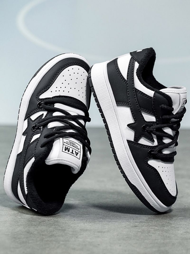 Buty Chłopięce Sznurowane Skate - Czarny