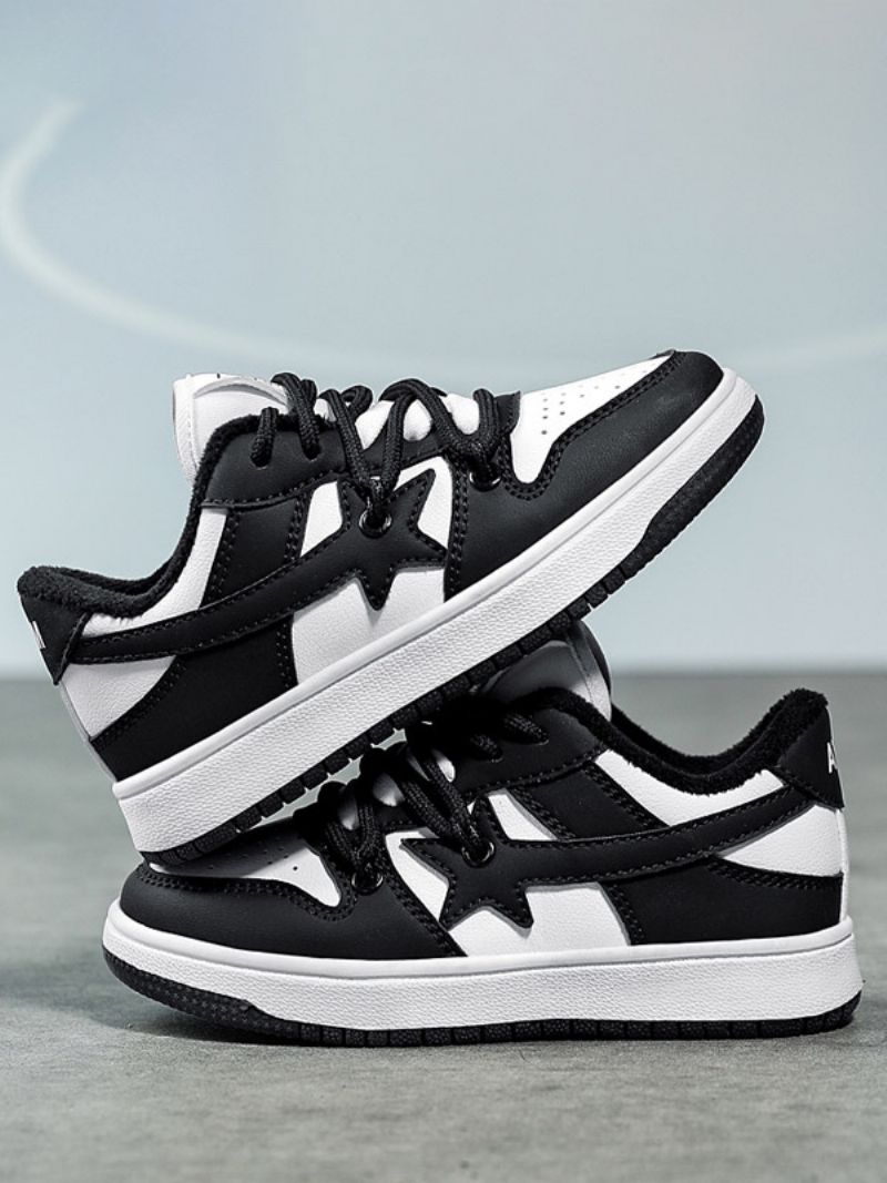 Buty Chłopięce Sznurowane Skate - Czarny