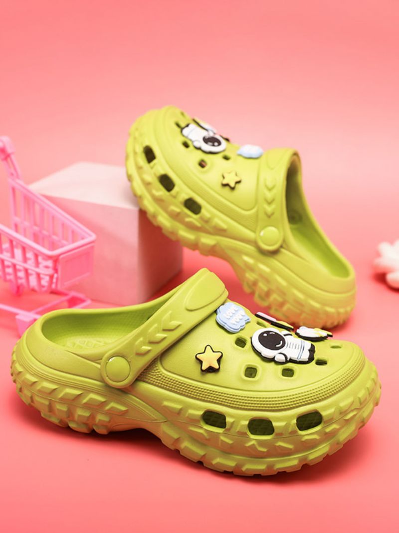 Buty Dla Chłopców Wygodna Skóra Pu Z Nadrukiem Zwierzęcym - Zielony